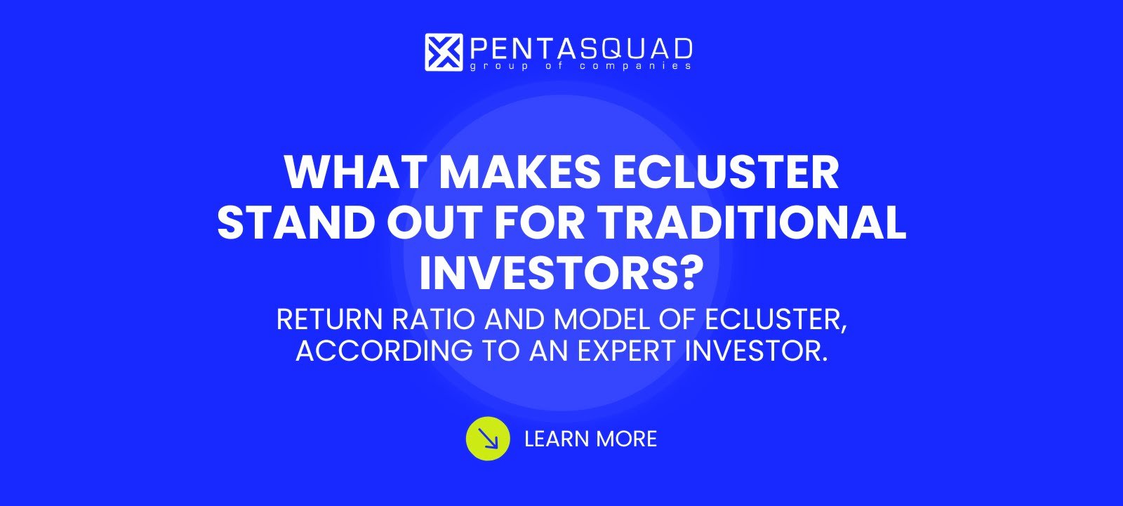 What Makes eCluster Stand Out for Traditional Investors